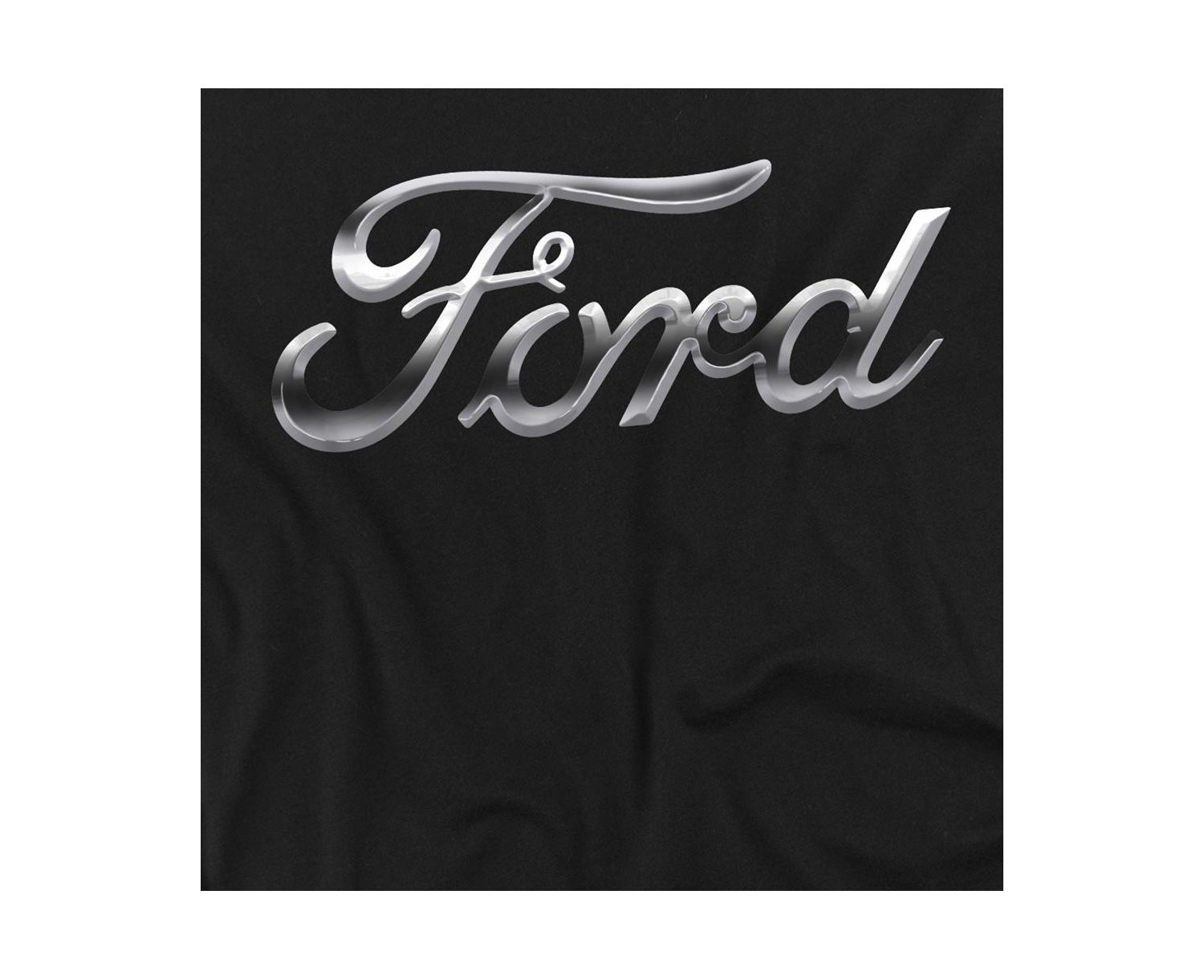 Big & Tall Chrome Ford Logo T-Shirt