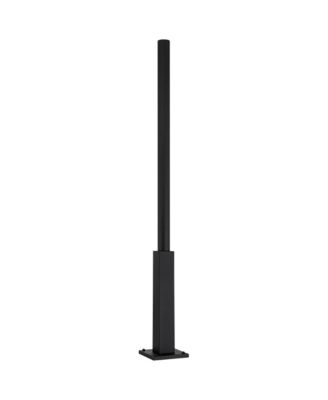 Titan 76" High Black Outdoor Light Post