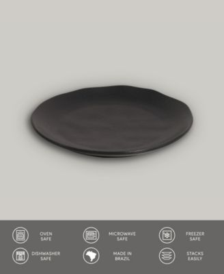 Stoneware Dessert Plates, Set of 6