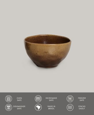 Stoneware Soup Bowls, Set of 6