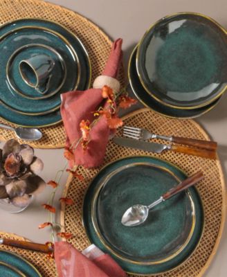 Stoneware Dinner Plates, Set of 6