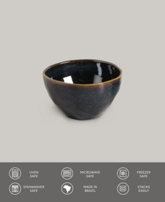 Stoneware Soup Bowls, Set of 6