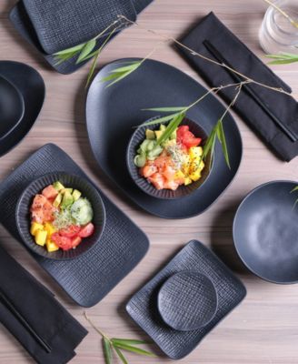 Stoneware Oval Dinner Plates, Set of 6