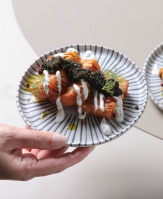 Elemento Stoneware Bread Plates, Set of 6