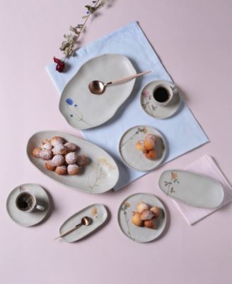 Campestre Stoneware Bread Plates, Set of 6