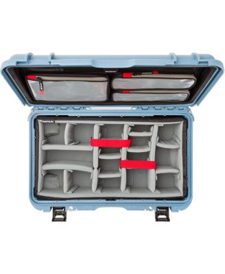 935 Wheeled Waterproof Hard Case Pro Photo Kit, Limited Edition Cyan Blue