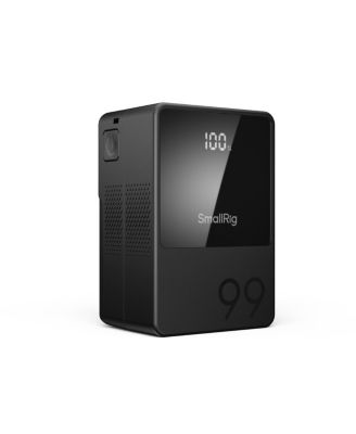 3202 V-Mount Battery Adapter Plate with Crab-Shaped Clamp, Bundle with VB99 99Wh 6800mAh Mini V-Mount Li-Ion Battery