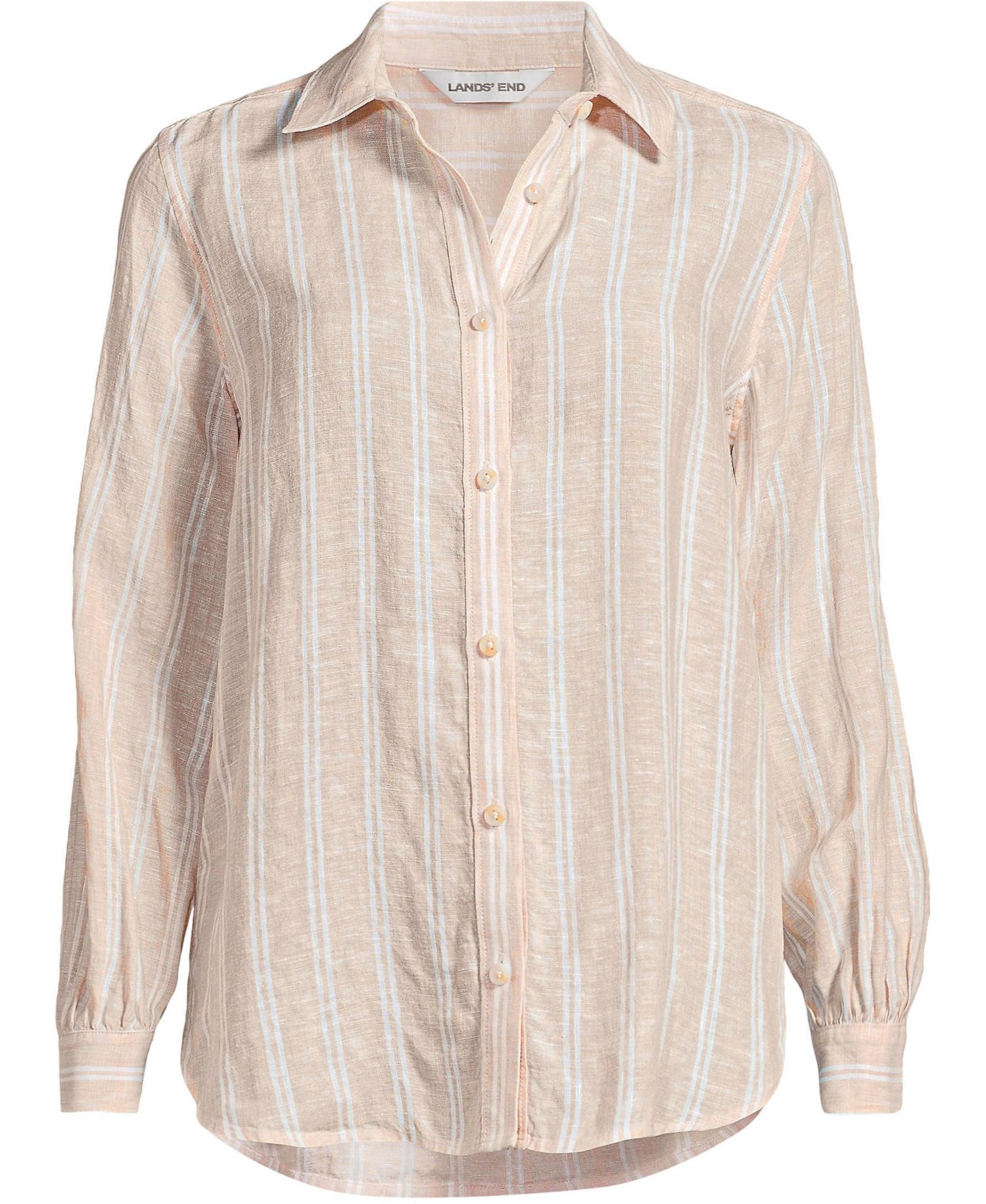 Women's Linen Long Sleeve Feminine Shirt