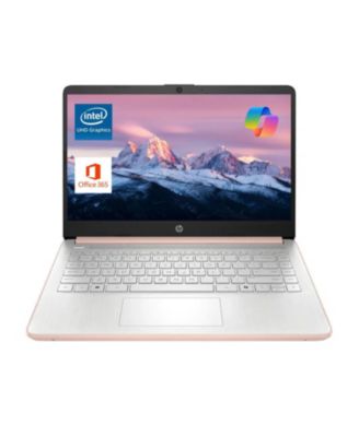 Essential 14" Traditional Laptop Intel Celeron 16GB RAM Intel UHD Graphics 64GB eMMC Storage Windows 11 Home 60Hz