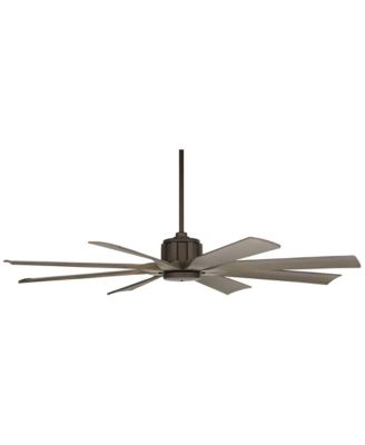 Defender Industrial Rustic Indoor Outdoor Ceiling Fan Remote Oil Rubbed Weathered Rated Patio