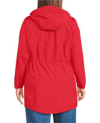 Plus Size Squall Packable Waterproof Raincoat