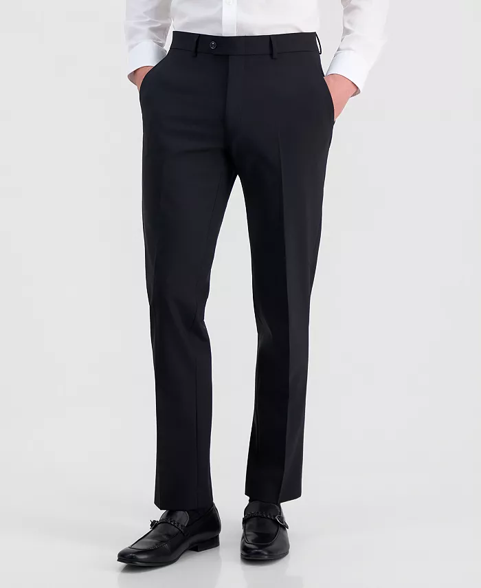 Men's Slim-Fit Wool Suit Pants - thumbnail 10