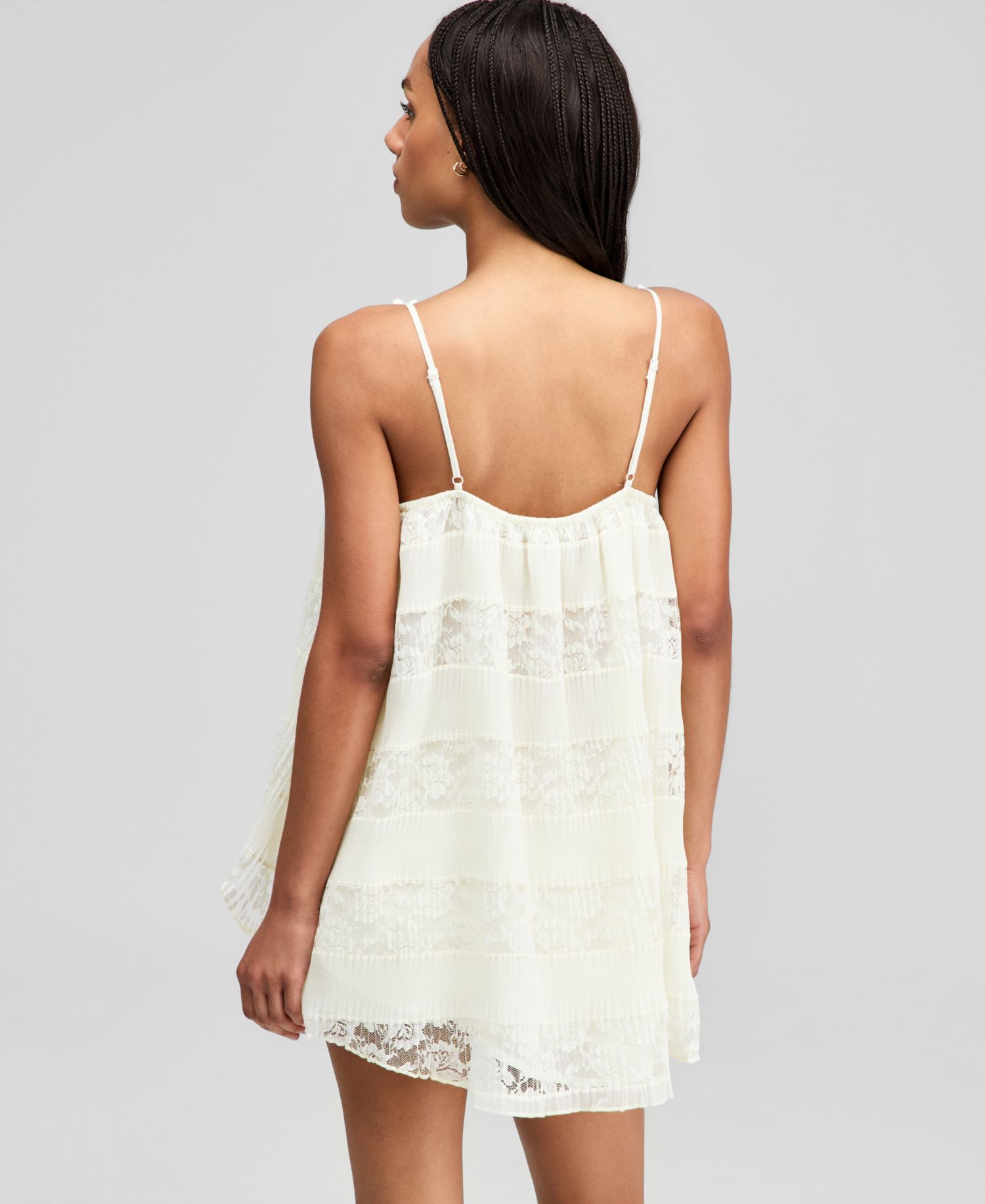Women's Lace High-Low Top