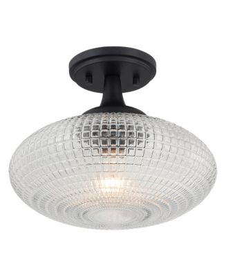 Possini Euro Design Possini Euro Voltri 12"W Matte and Vintage Glass ...