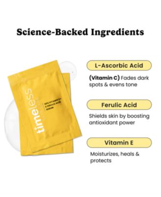 20% Vitamin C + E Ferulic Acid Serum Single Use Pouches