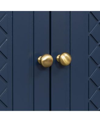 60 Inch Double Sink Bathroom Vanity, Freestanding Vintage Cabinet, Acacia Wood and MDF, Soft Close Doors, Ceramic Top, Ample Storage