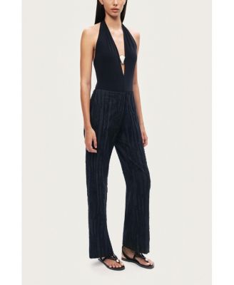 Women's Halter Deep V Blouse