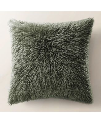 Micah Faux Mongolian Pillow