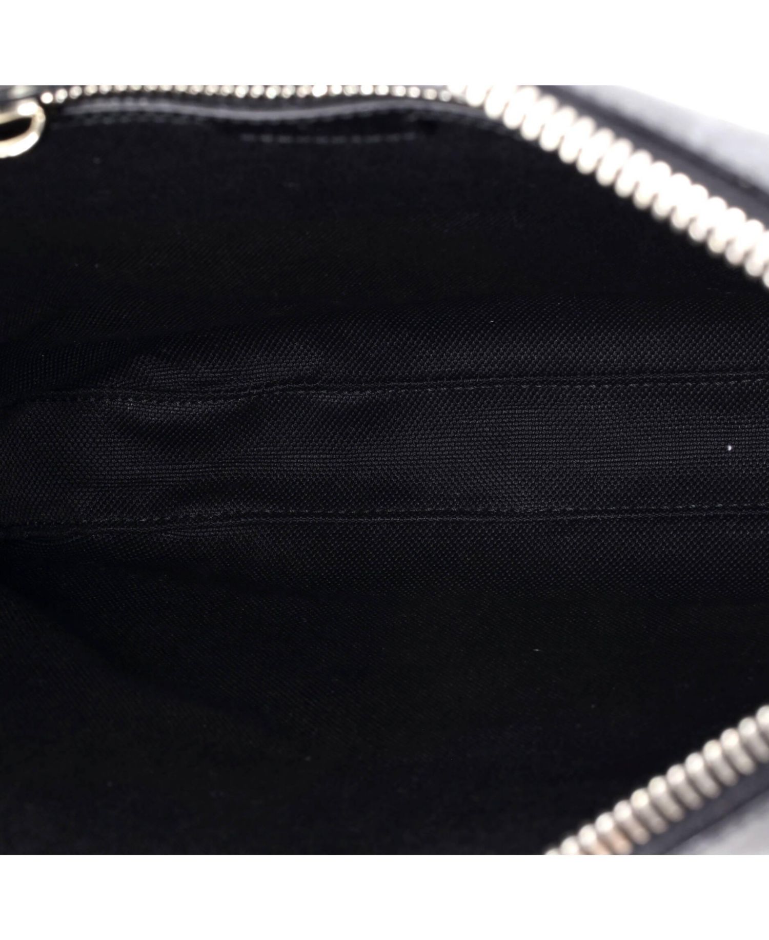 Medium Web Strap Front Zip Messenger Bag GG Coated Canvas