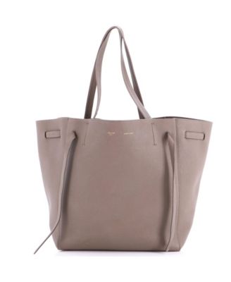 Medium Phantom Tie Cabas Tote Leather
