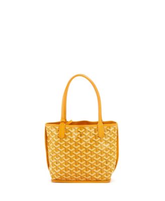 Mini Anjou Reversible Tote Coated Canvas