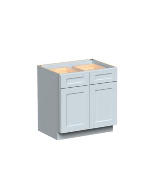 W33" Dove Standard Base Cabinet with Full Overlay HDF Door and Dovetail Drawer