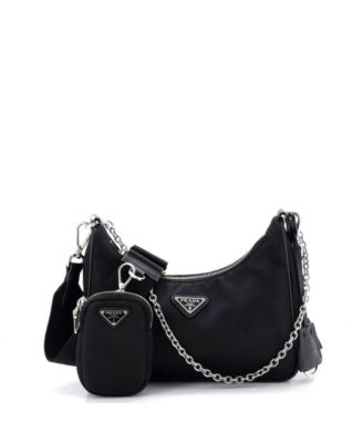 Small Re-Edition 2005 Shoulder Bag Tessuto