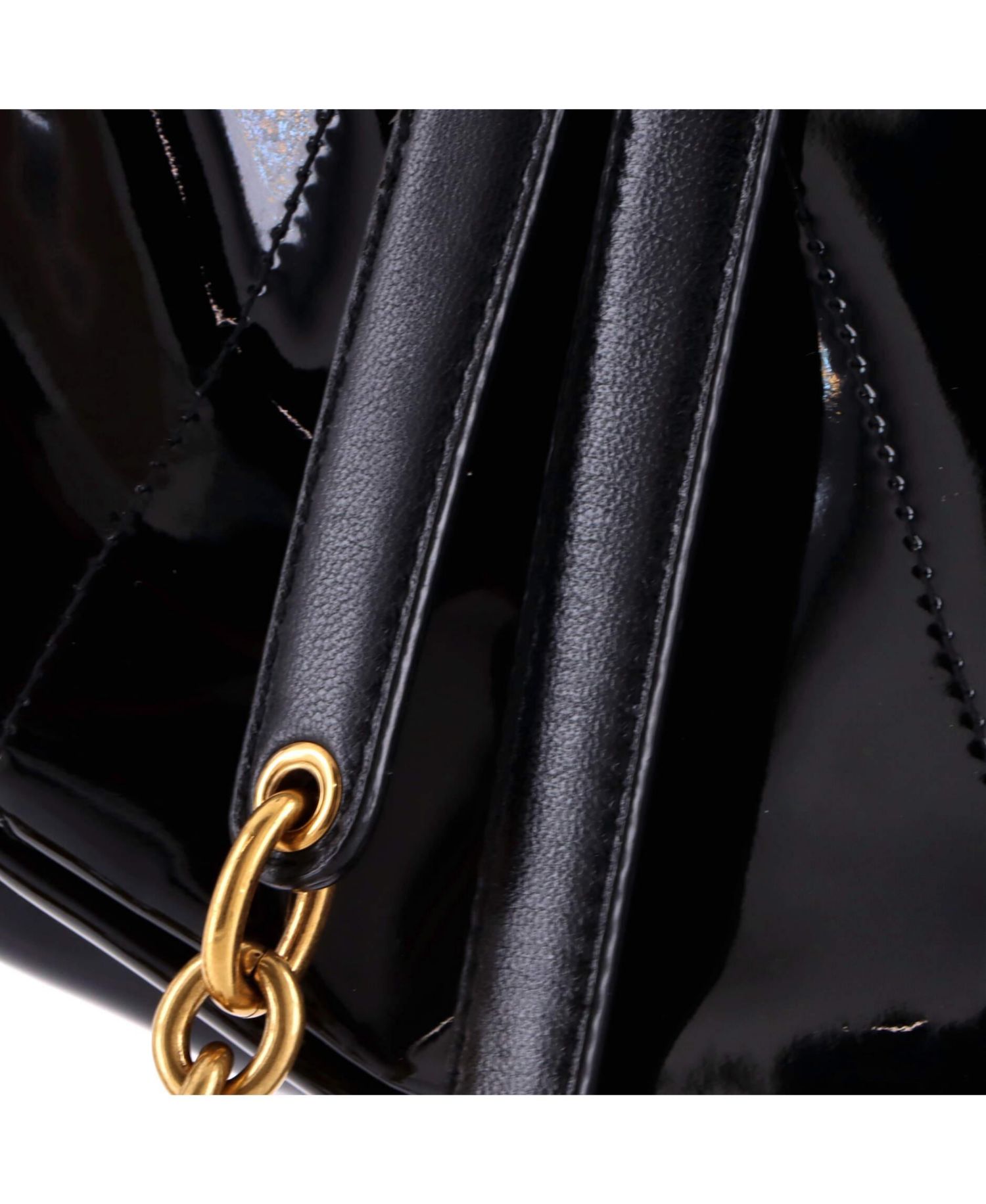 Large Jamie 4.3 Shoulder Bag Quilted Patent