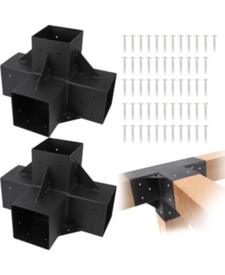 Pergola Brackets Kit for 6"x 6" (Actual 5.6" X 5.6") Lumber