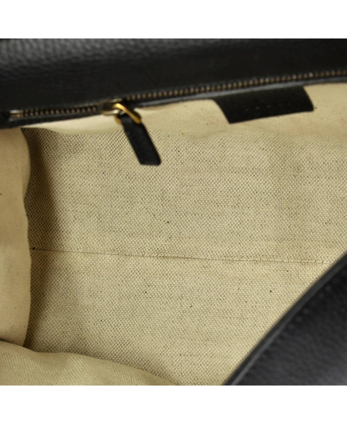 Pre-Owned Gucci Small Gg Marmont Top Handle Bag Leather