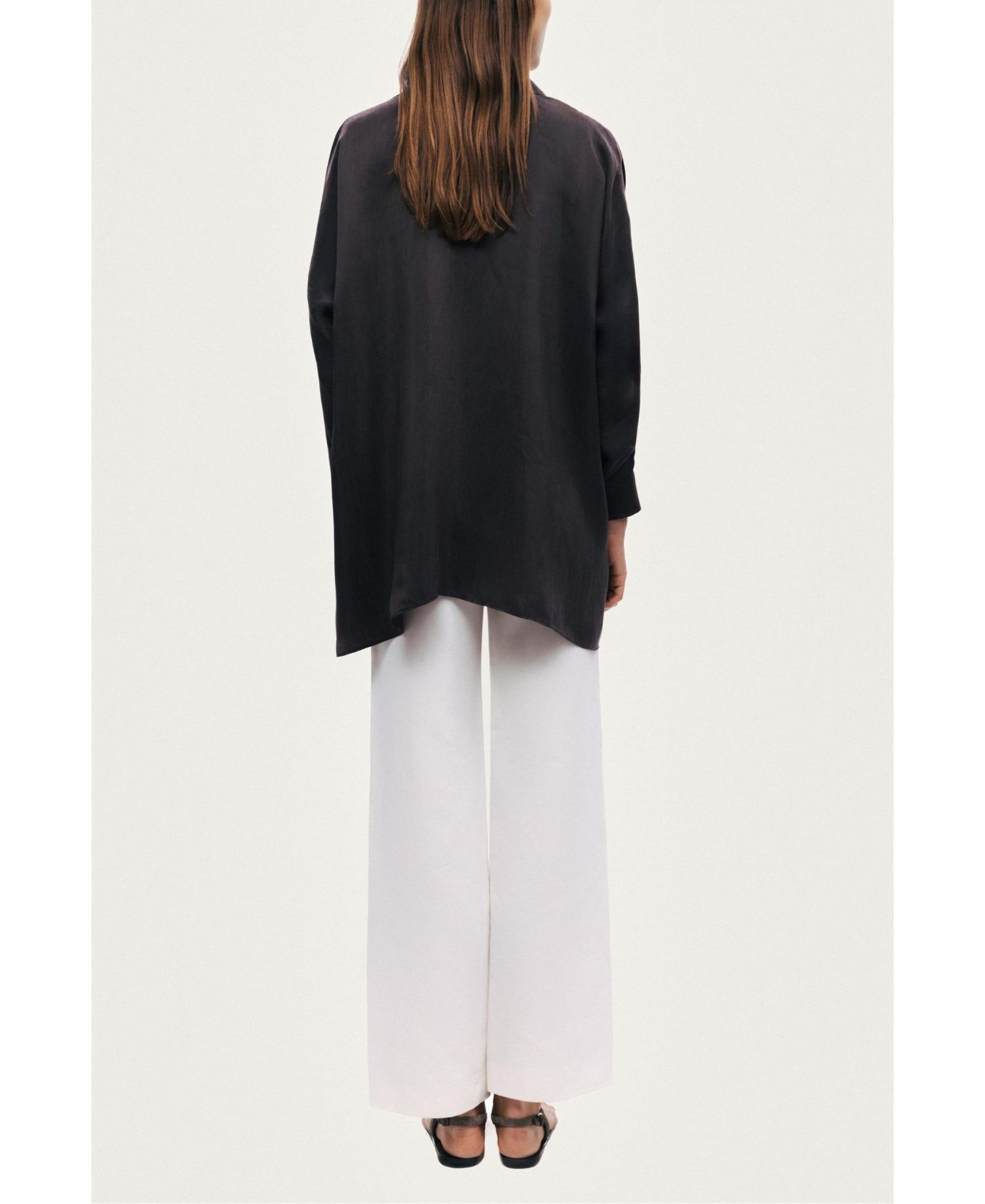 Women's Front-Tie Longline Shirt