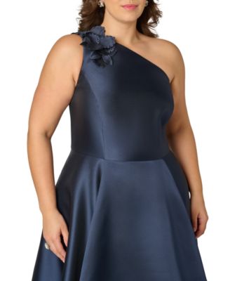 Satin Plus Size Formal & Black Tie Dresses | Macy's