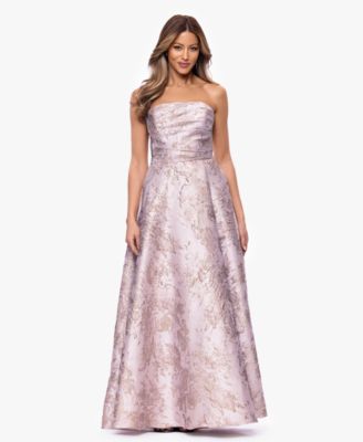 Women's Strapless Sleeveless Ball Gown