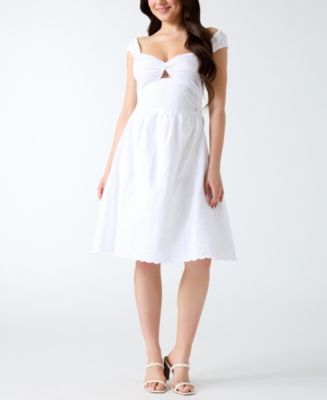 Guess SS Stella EMBROIDERY Mini Dress (women)