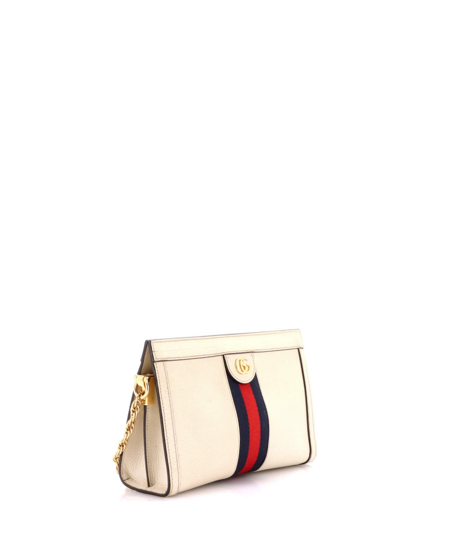 Small Ophidia Chain Shoulder Bag Leather