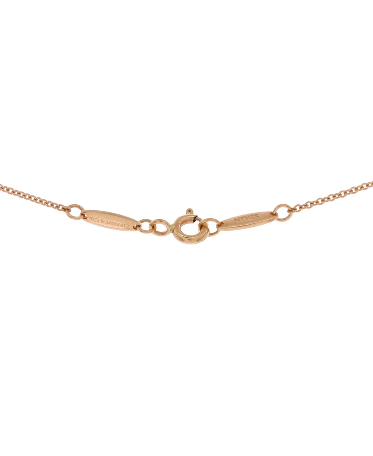 Pre-Owned Tiffany & Co Elsa Peretti Open Heart Pendant Necklace