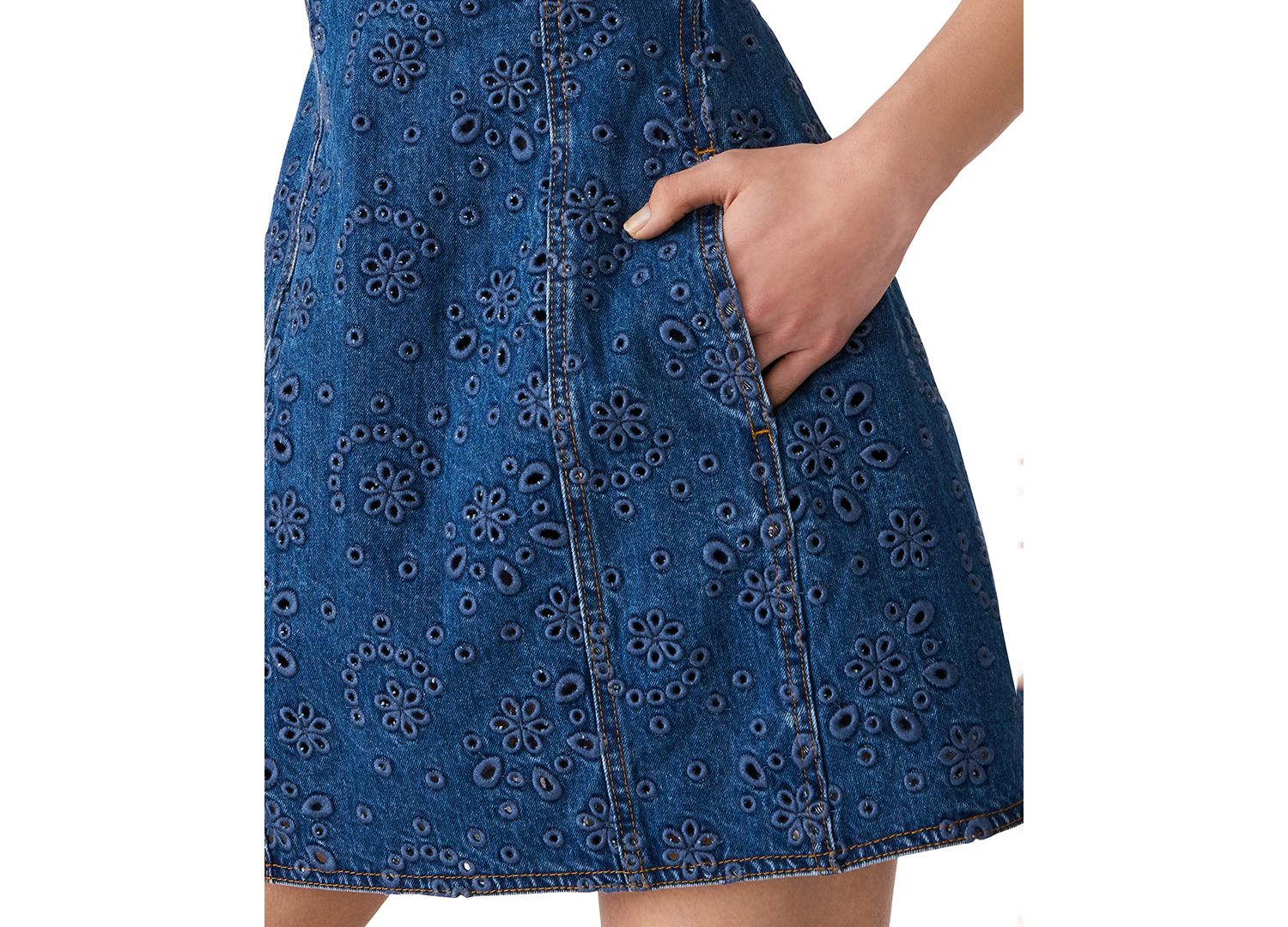 Women's Scoop Neck Mini Dress