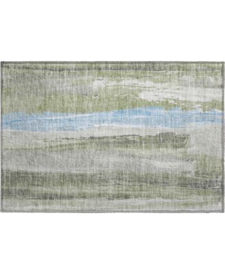 Mayfield Machine Washable AMF1845 1'8" x 2'6" Area Rug