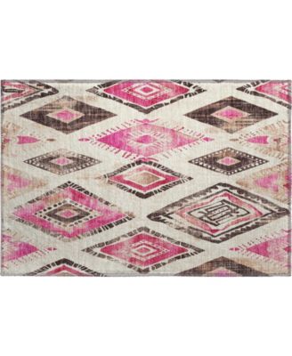 Mayfield Machine Washable AMF1861 1'8" x 2'6" Area Rug