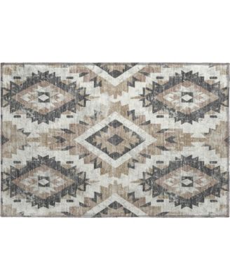 Mayfield Machine Washable AMF1878 1'8" x 2'6" Area Rug