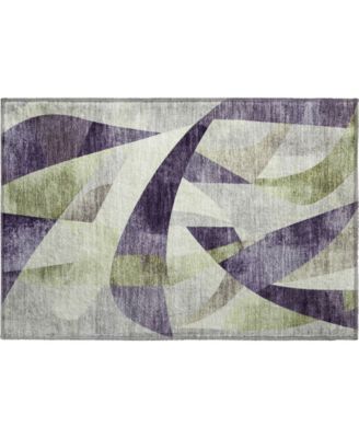 Mayfield Machine Washable AMF1836 1'8" x 2'6" Area Rug