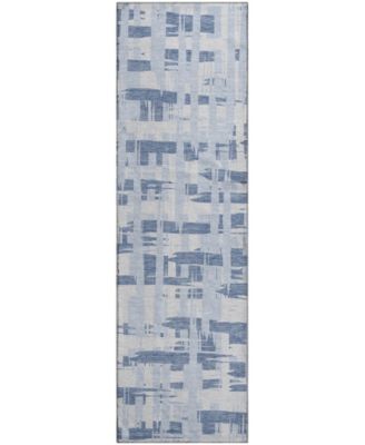 Mayfield Machine Washable AMF1849 2'3" x 7'6" Runner Area Rug