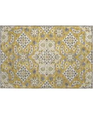 Mayfield Machine Washable AMF1853 1'8" x 2'6" Area Rug
