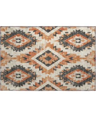 Mayfield Machine Washable AMF1878 1'8" x 2'6" Area Rug