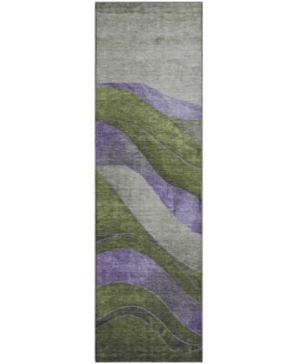 Mayfield Machine Washable AMF1892 2'3" x 7'6" Runner Area Rug