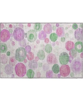 Mayfield Machine Washable AMF1896 1'8" x 2'6" Area Rug