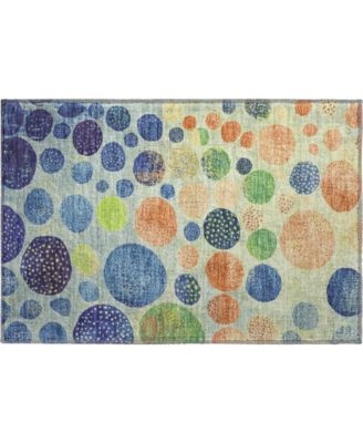 Mayfield Machine Washable AMF1899 1'8" x 2'6" Area Rug
