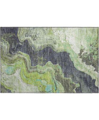 Mayfield Machine Washable AMF1907 1'8" x 2'6" Area Rug