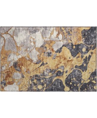 Mayfield Machine Washable AMF1909 1'8" x 2'6" Area Rug