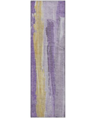 Mayfield Machine Washable AMF1845 2'3" x 7'6" Runner Area Rug
